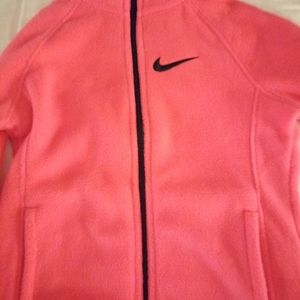 Girls size 6 Nike fleece zip up
